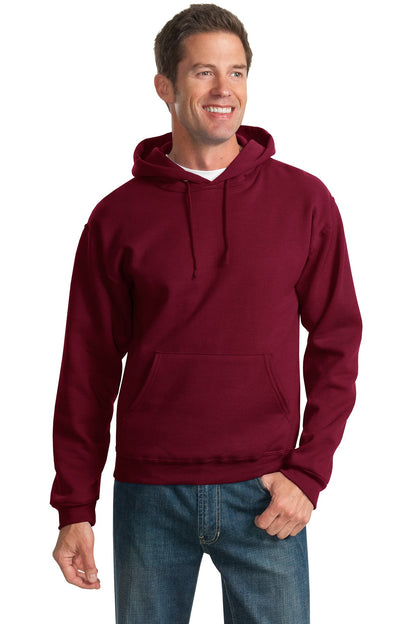 Jerzees NuBlend Pullover Hooded Sweatshirt.  996M Cardinal