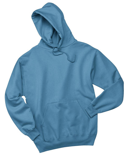 Jerzees NuBlend Pullover Hooded Sweatshirt.  996M Columbia Blue