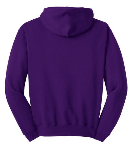 Jerzees NuBlend Pullover Hooded Sweatshirt.  996M Deep Purple