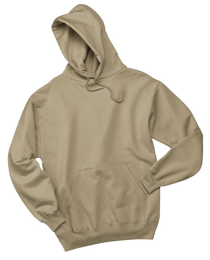 Jerzees NuBlend Pullover Hooded Sweatshirt.  996M Khaki