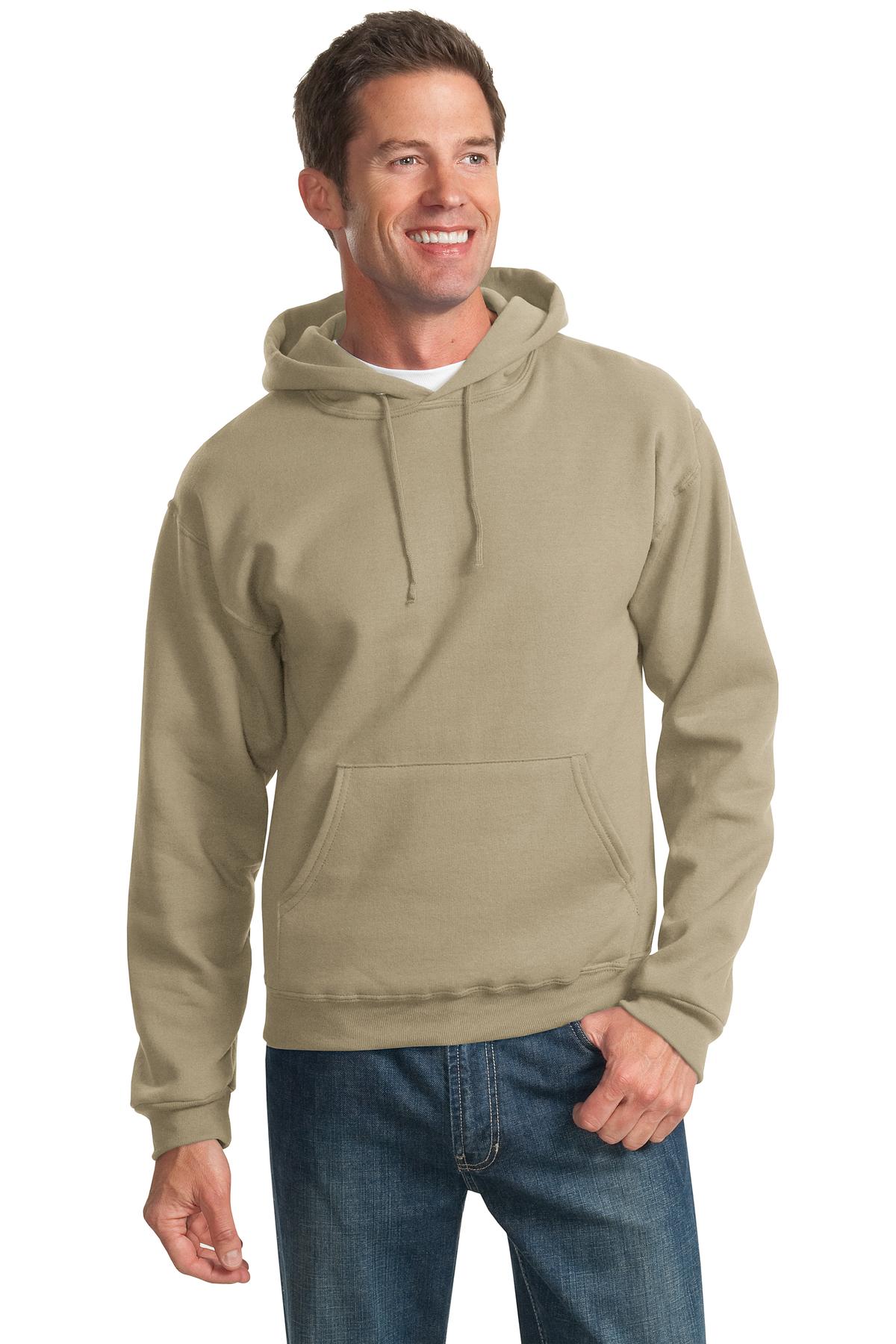 Jerzees NuBlend Pullover Hooded Sweatshirt.  996M Khaki