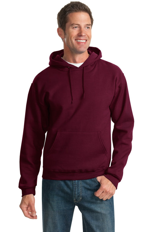 Jerzees NuBlend Pullover Hooded Sweatshirt.  996M Maroon