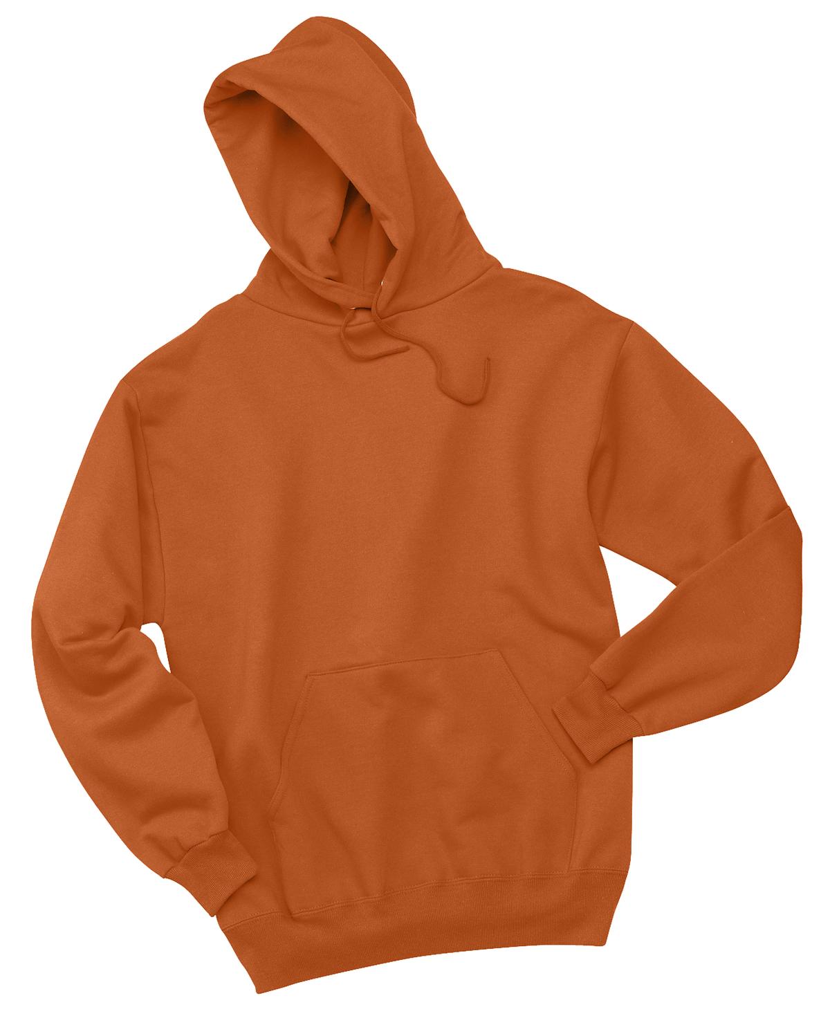 Jerzees NuBlend Pullover Hooded Sweatshirt.  996M Texas Orange