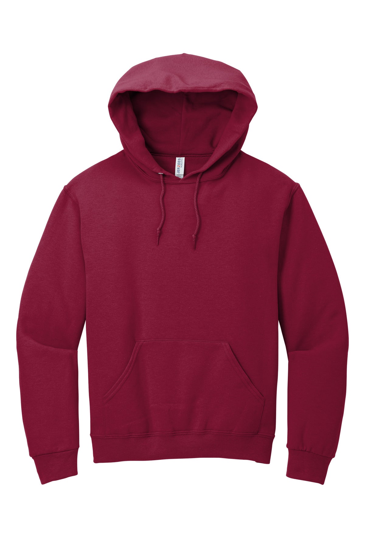 Jerzees NuBlend Pullover Hooded Sweatshirt.  996M Cardinal