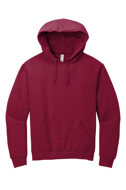 Jerzees NuBlend Pullover Hooded Sweatshirt.  996M Cardinal