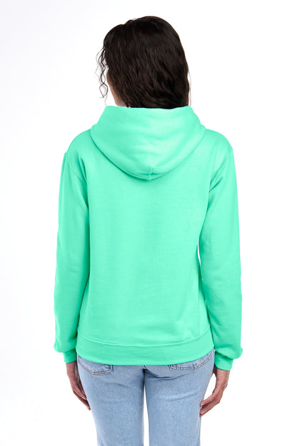 Jerzees NuBlend Pullover Hooded Sweatshirt.  996M Cool Mint