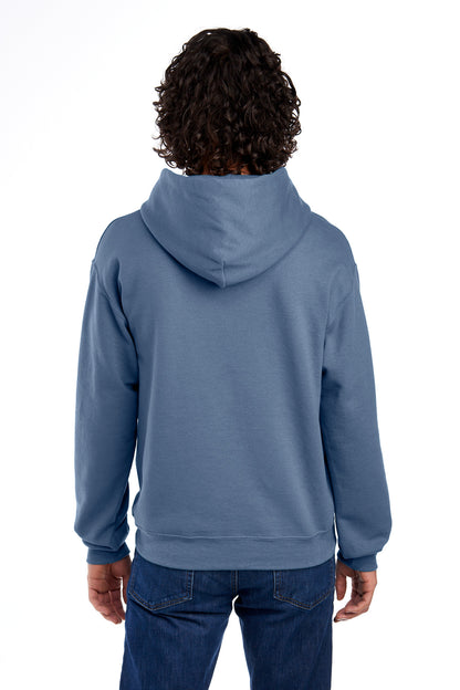 Jerzees NuBlend Pullover Hooded Sweatshirt.  996M Denim