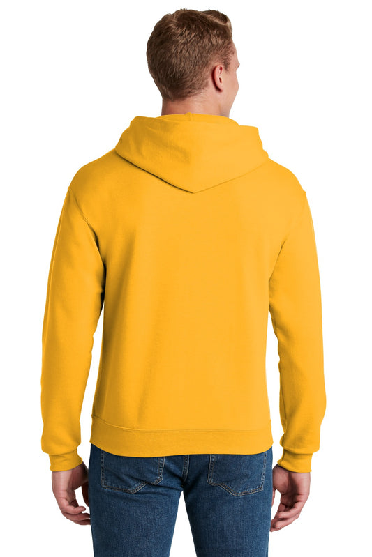 Jerzees NuBlend Pullover Hooded Sweatshirt.  996M Gold