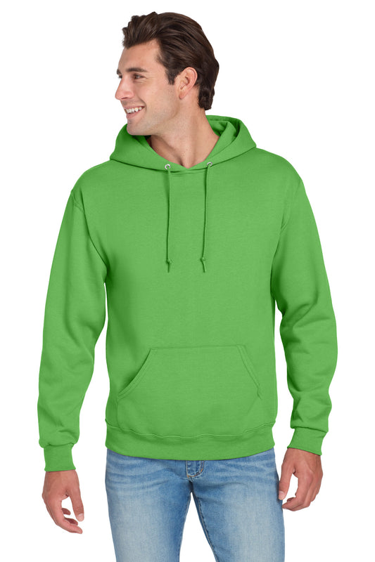 Jerzees NuBlend Pullover Hooded Sweatshirt.  996M Kiwi