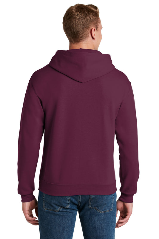 Jerzees NuBlend Pullover Hooded Sweatshirt.  996M Maroon