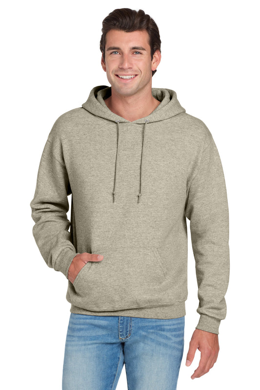 Jerzees NuBlend Pullover Hooded Sweatshirt.  996M Oatmeal Heather