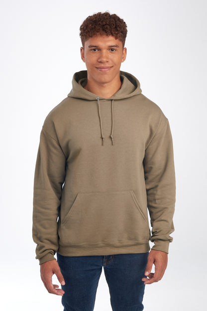 Jerzees NuBlend Pullover Hooded Sweatshirt.  996M Safari