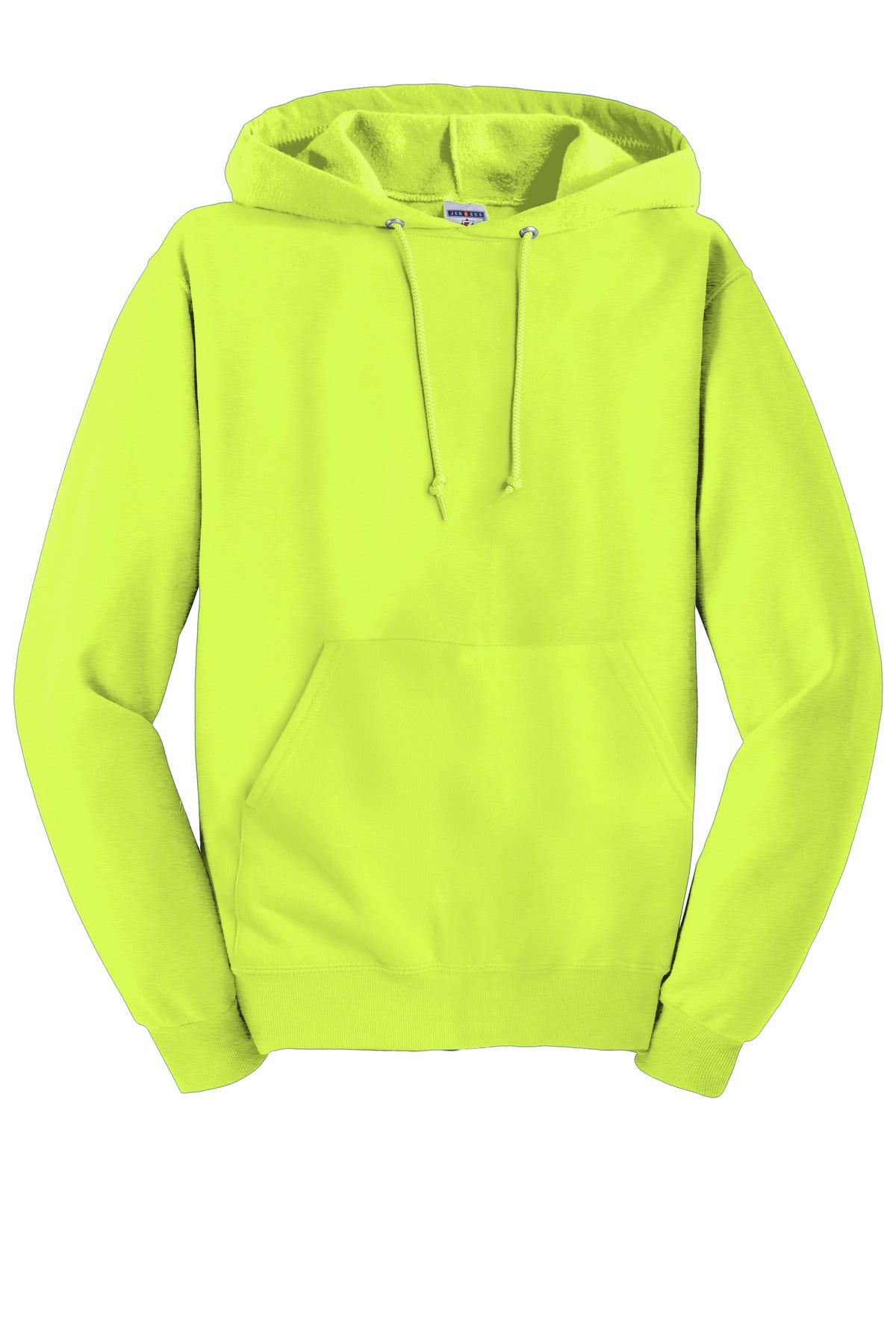 Jerzees NuBlend Pullover Hooded Sweatshirt.  996M Safety Green