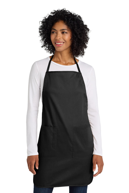 Port Authority Full-Length Apron.  A520 Black