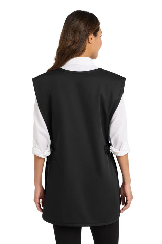 Port Authority Easy Care Cobbler Apron with Stain Release. A705 Black