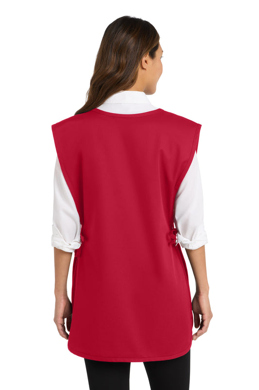 Port Authority Easy Care Cobbler Apron with Stain Release. A705 Red