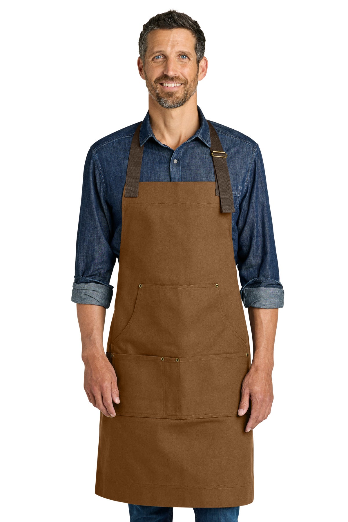 Port Authority Signature Workwear Apron A903 Duck Brown