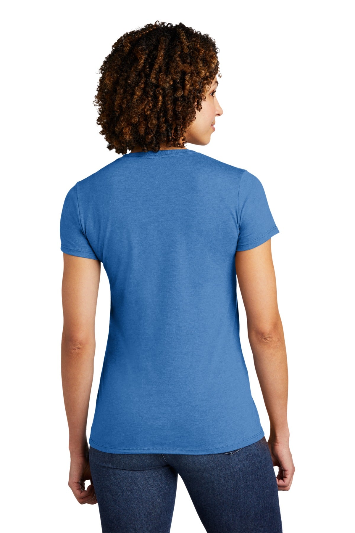 Allmade  Women's Tri-Blend Tee  AL2008 Azure Blue