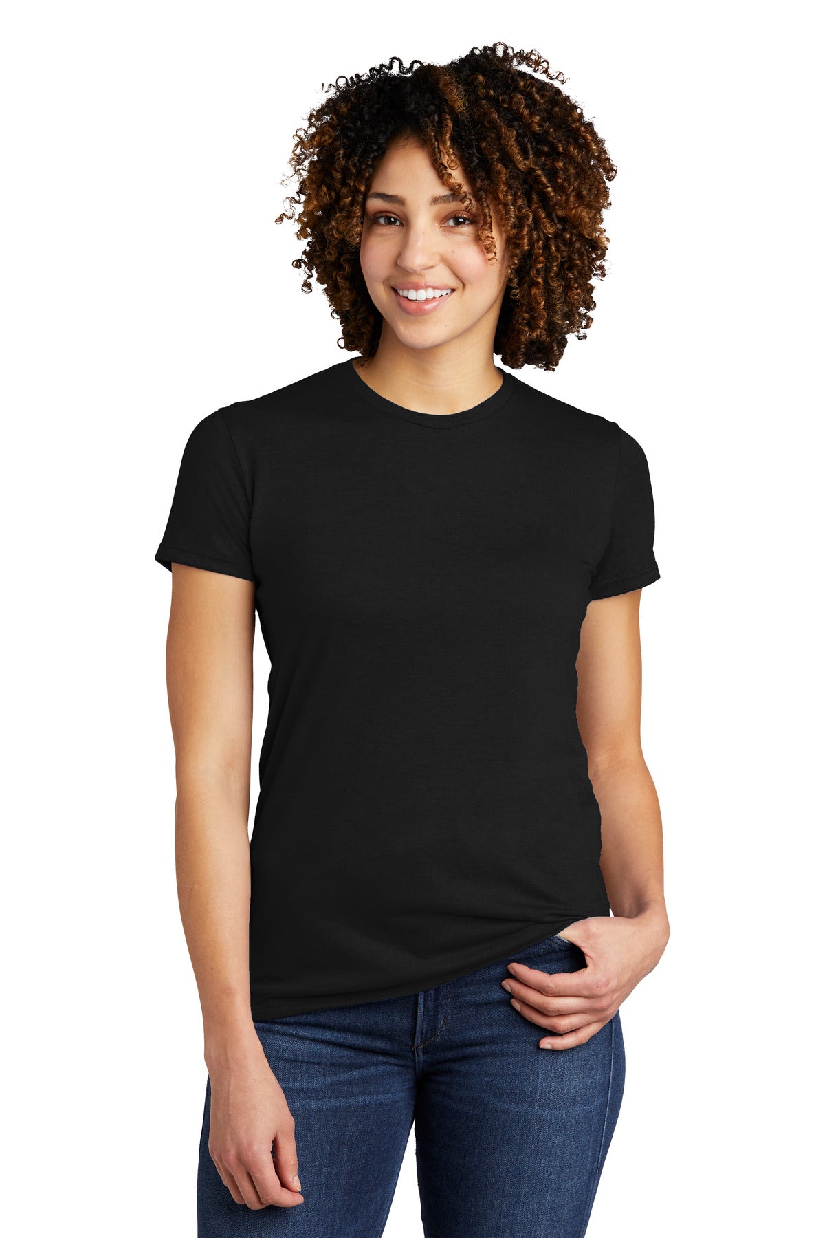 Allmade  Women's Tri-Blend Tee  AL2008 Deep Black