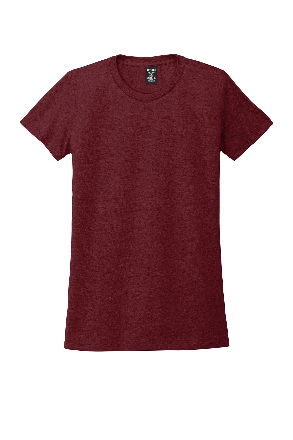 Allmade  Women's Tri-Blend Tee  AL2008 Vino Red
