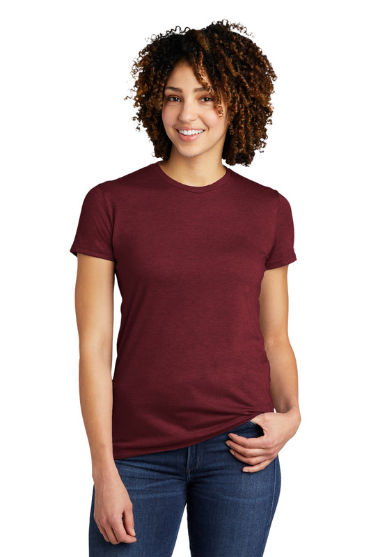 Allmade  Women's Tri-Blend Tee  AL2008 Vino Red
