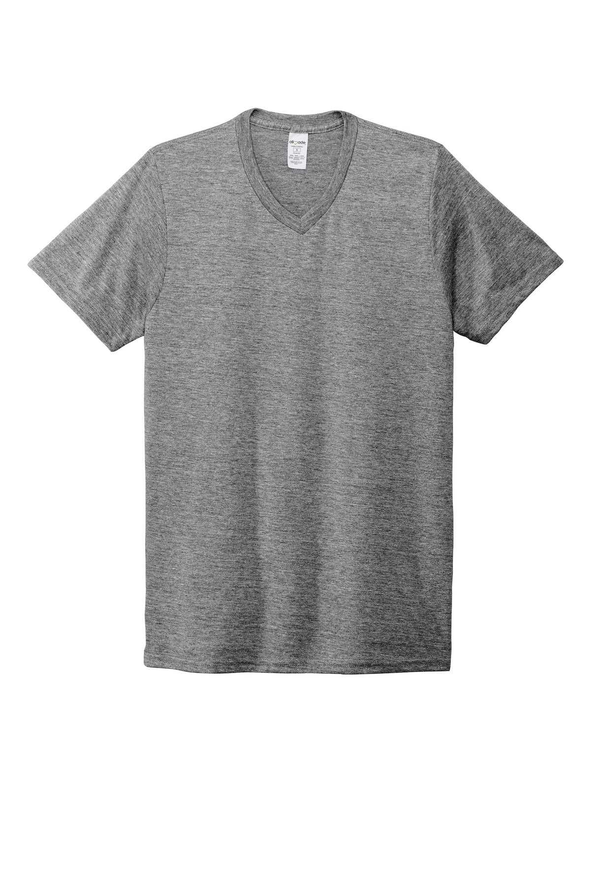 Allmade  Unisex Tri-Blend V-Neck Tee AL2014 Aluminum Grey