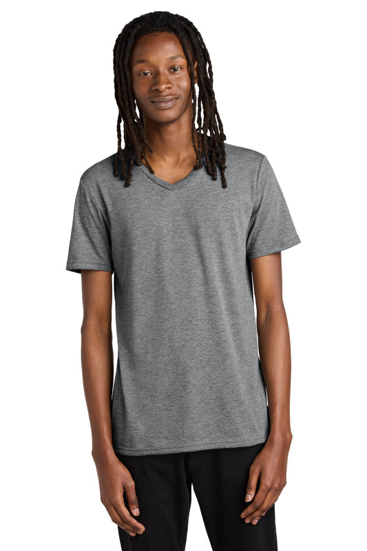 Allmade  Unisex Tri-Blend V-Neck Tee AL2014 Aluminum Grey