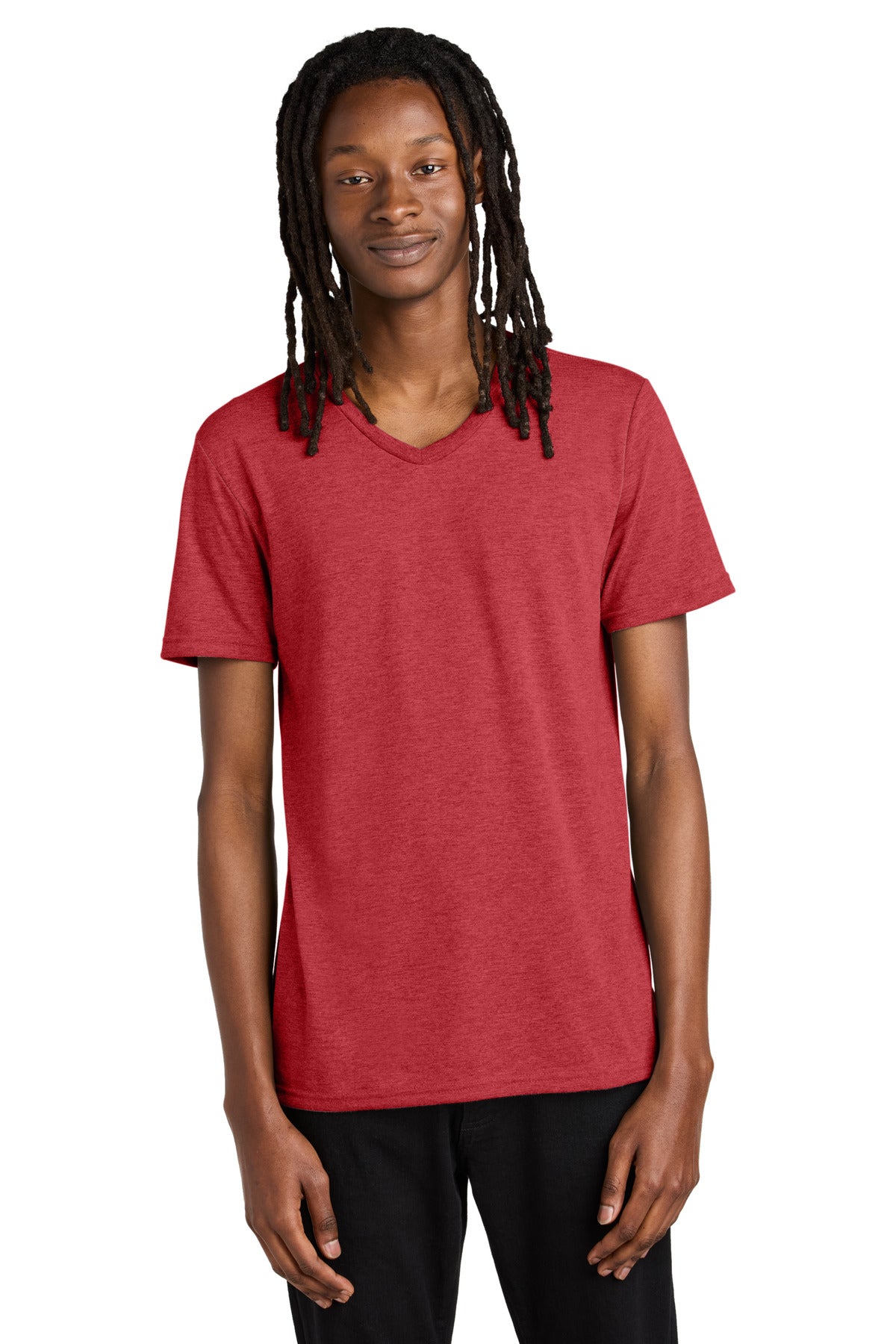 Allmade  Unisex Tri-Blend V-Neck Tee AL2014 Rise Up Red