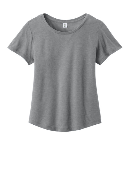 Allmade Women's Relaxed Tri-Blend Scoop Neck Tee AL2015 Aluminum Grey