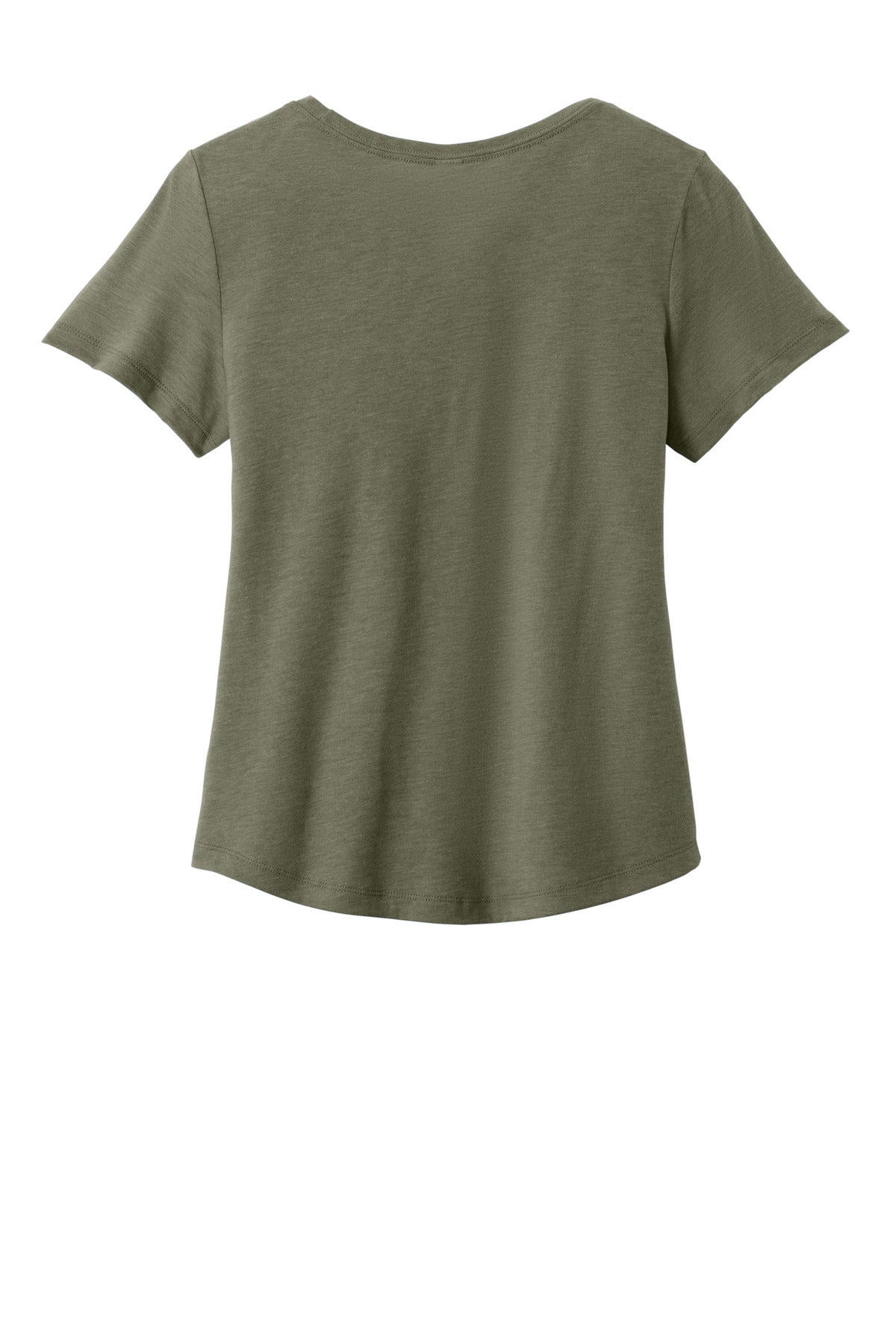 Allmade Women's Relaxed Tri-Blend Scoop Neck Tee AL2015 Olive You Green