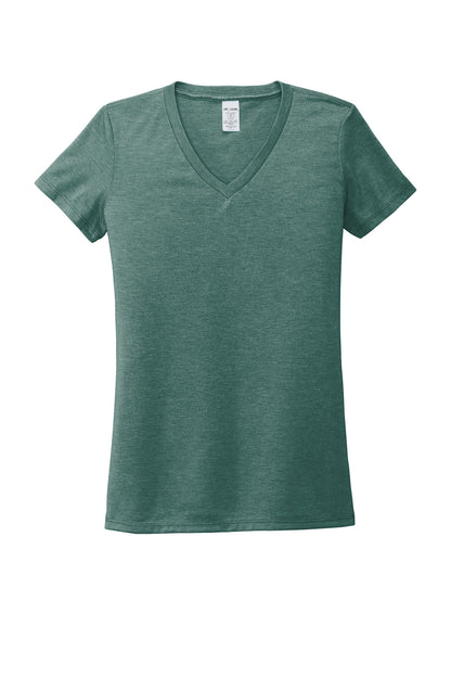 Allmade  Women's Tri-Blend V-Neck Tee AL2018 Deep Sea Green