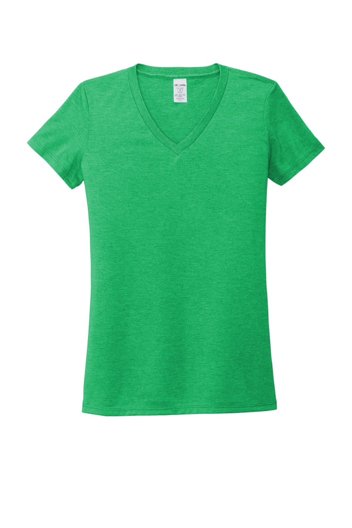 Allmade  Women's Tri-Blend V-Neck Tee AL2018 Enviro Green