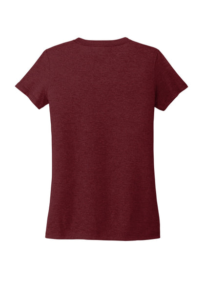 Allmade  Women's Tri-Blend V-Neck Tee AL2018 Vino Red