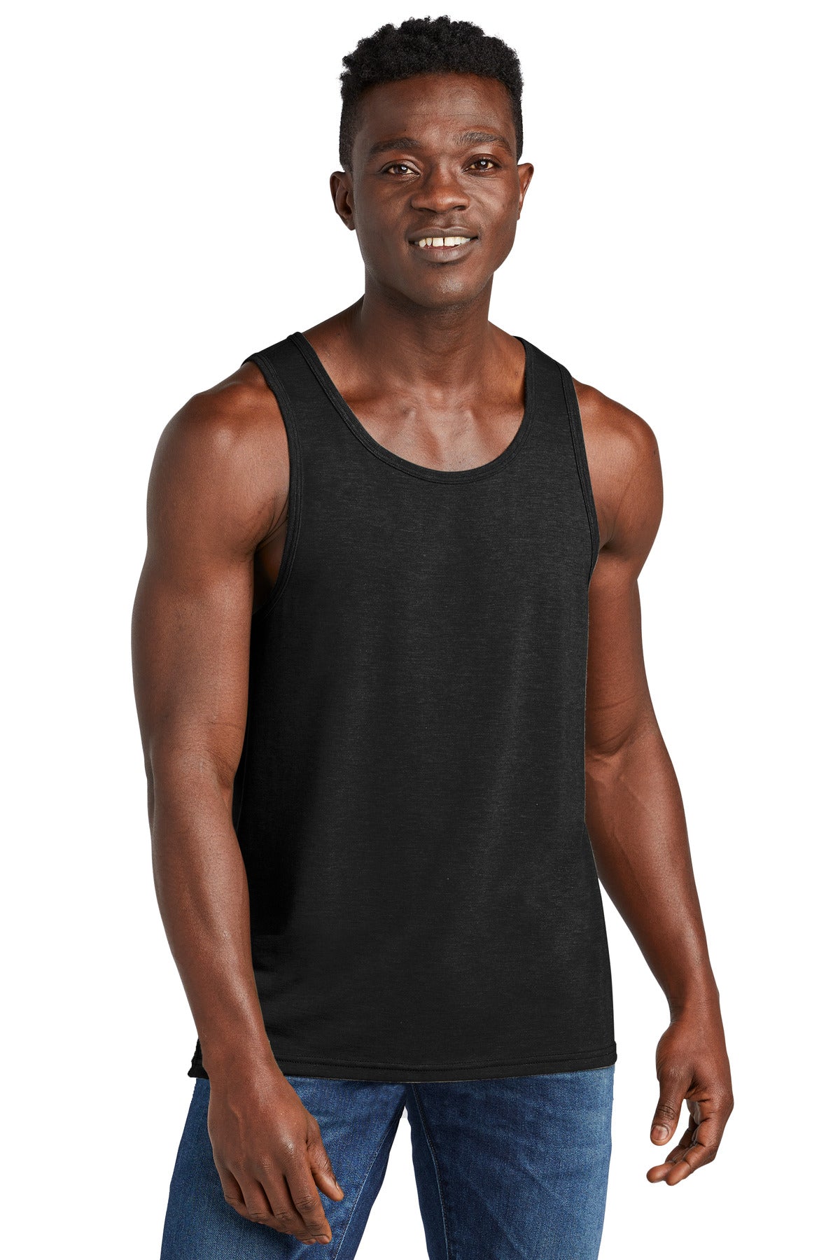 Allmade Unisex Tri-Blend Tank AL2019 Deep Black