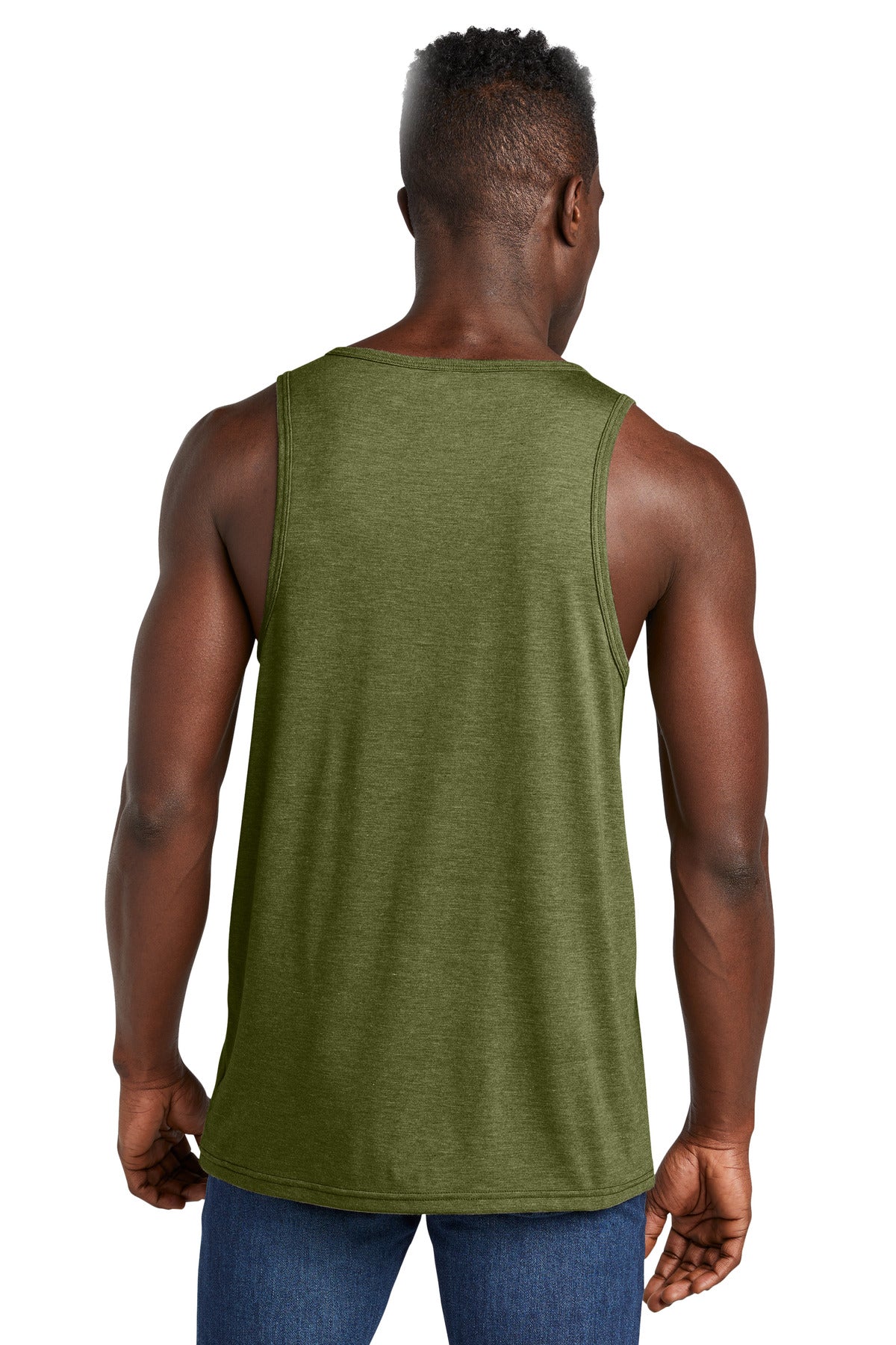 Allmade Unisex Tri-Blend Tank AL2019 Olive You Green