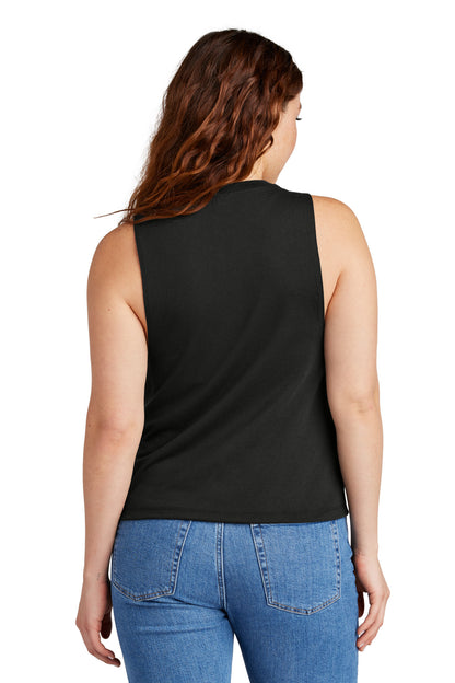 Allmade Women's Tri-Blend Muscle Tank AL2020 Deep Black