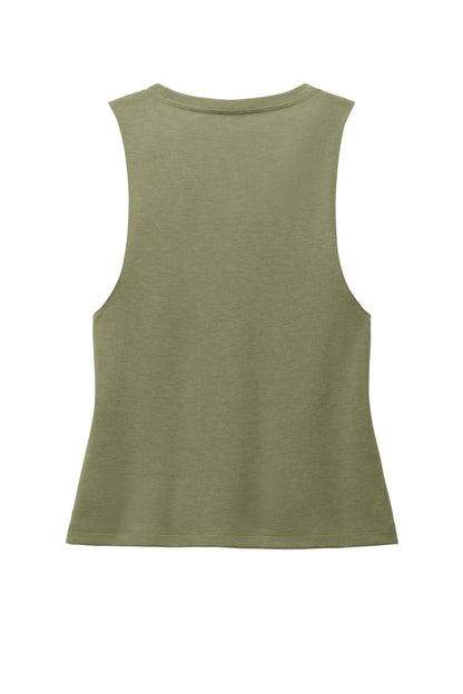 Allmade Women's Tri-Blend Muscle Tank AL2020 Olive You Green