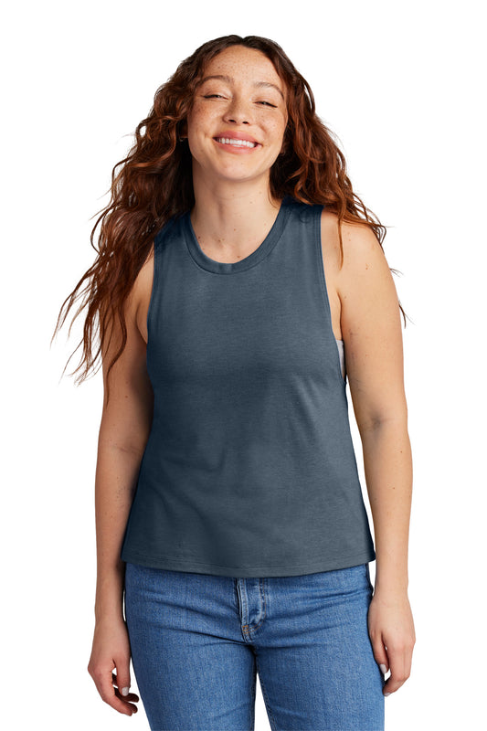 Allmade Women's Tri-Blend Muscle Tank AL2020 Rebel Blue