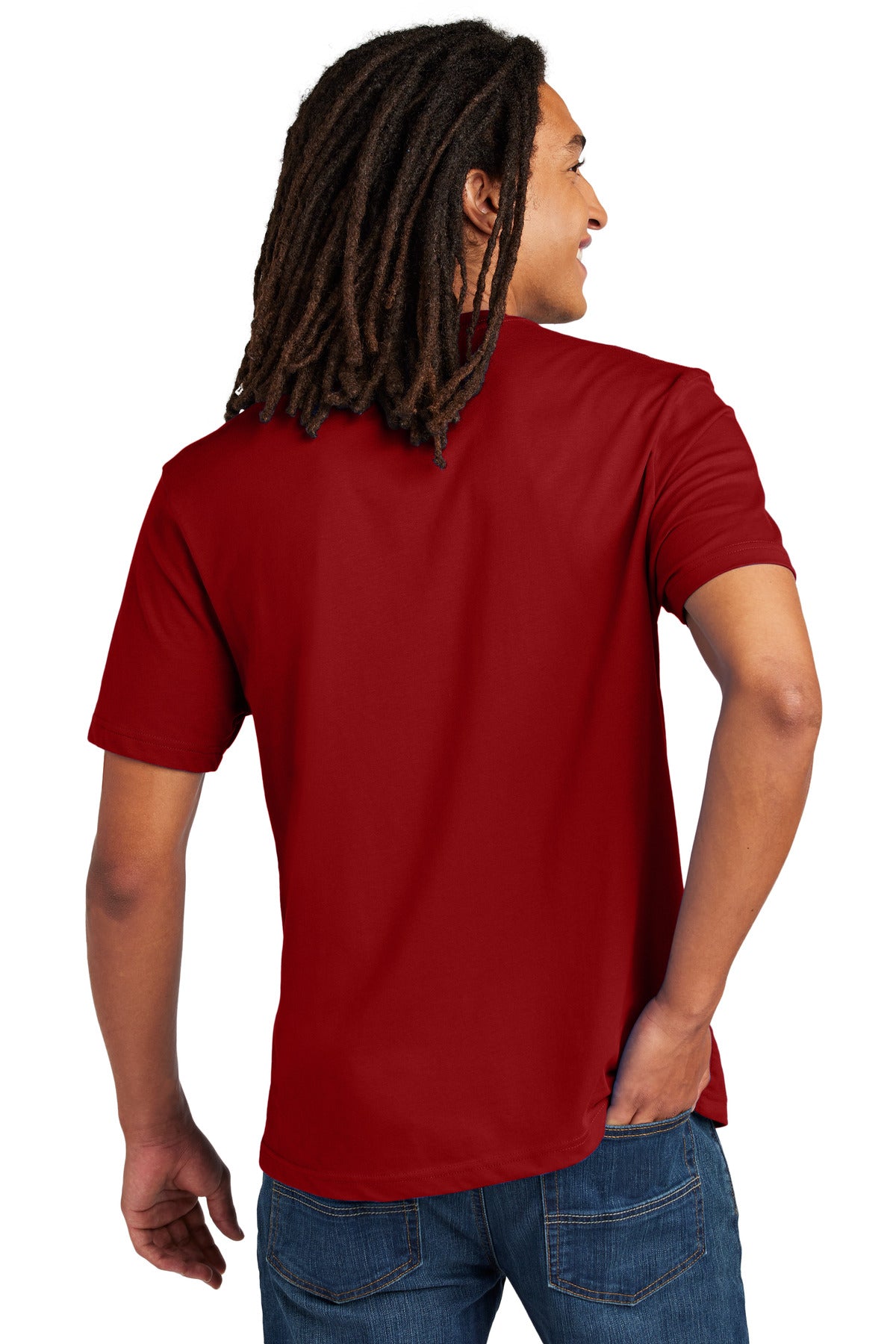 Allmade Unisex Heavyweight Recycled Cotton Tee AL3000 Beet Red