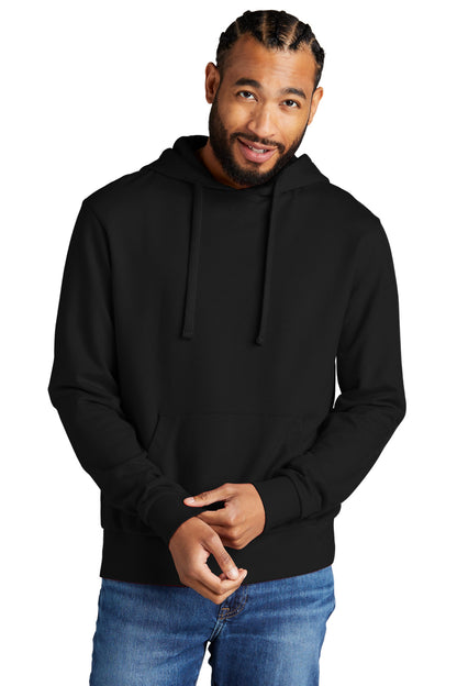 Allmade Unisex Organic French Terry Pullover Hoodie AL4000 Deep Black