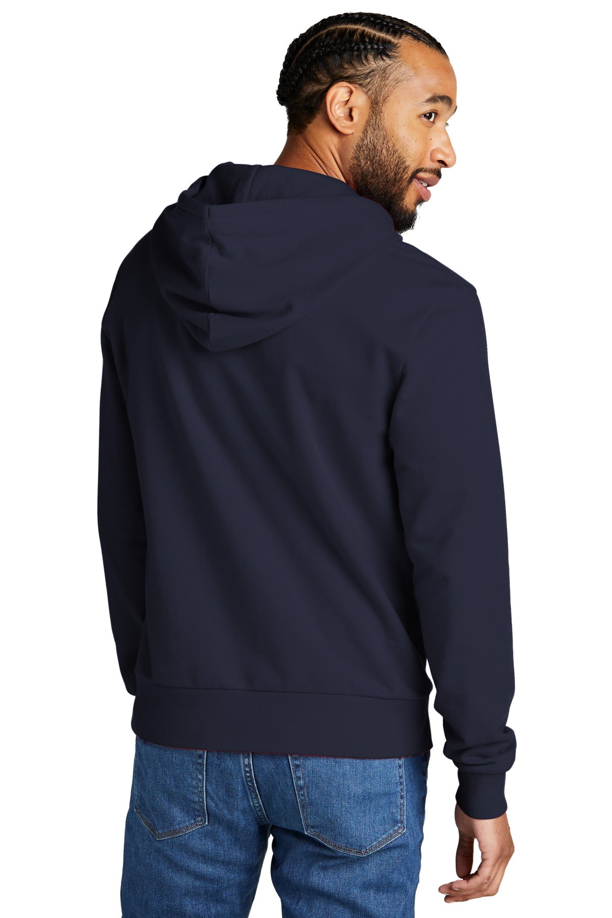 Allmade Unisex Organic French Terry Pullover Hoodie AL4000 Night Sky Navy