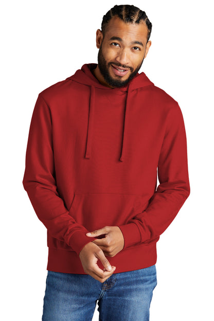 Allmade Unisex Organic French Terry Pullover Hoodie AL4000 Revolution Red