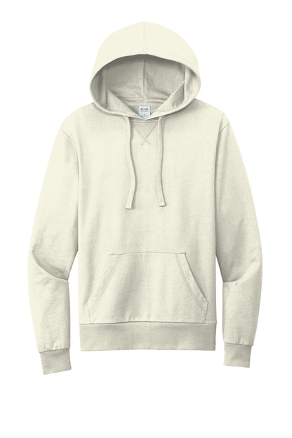 Allmade Unisex Organic French Terry Pullover Hoodie AL4000 White Sand