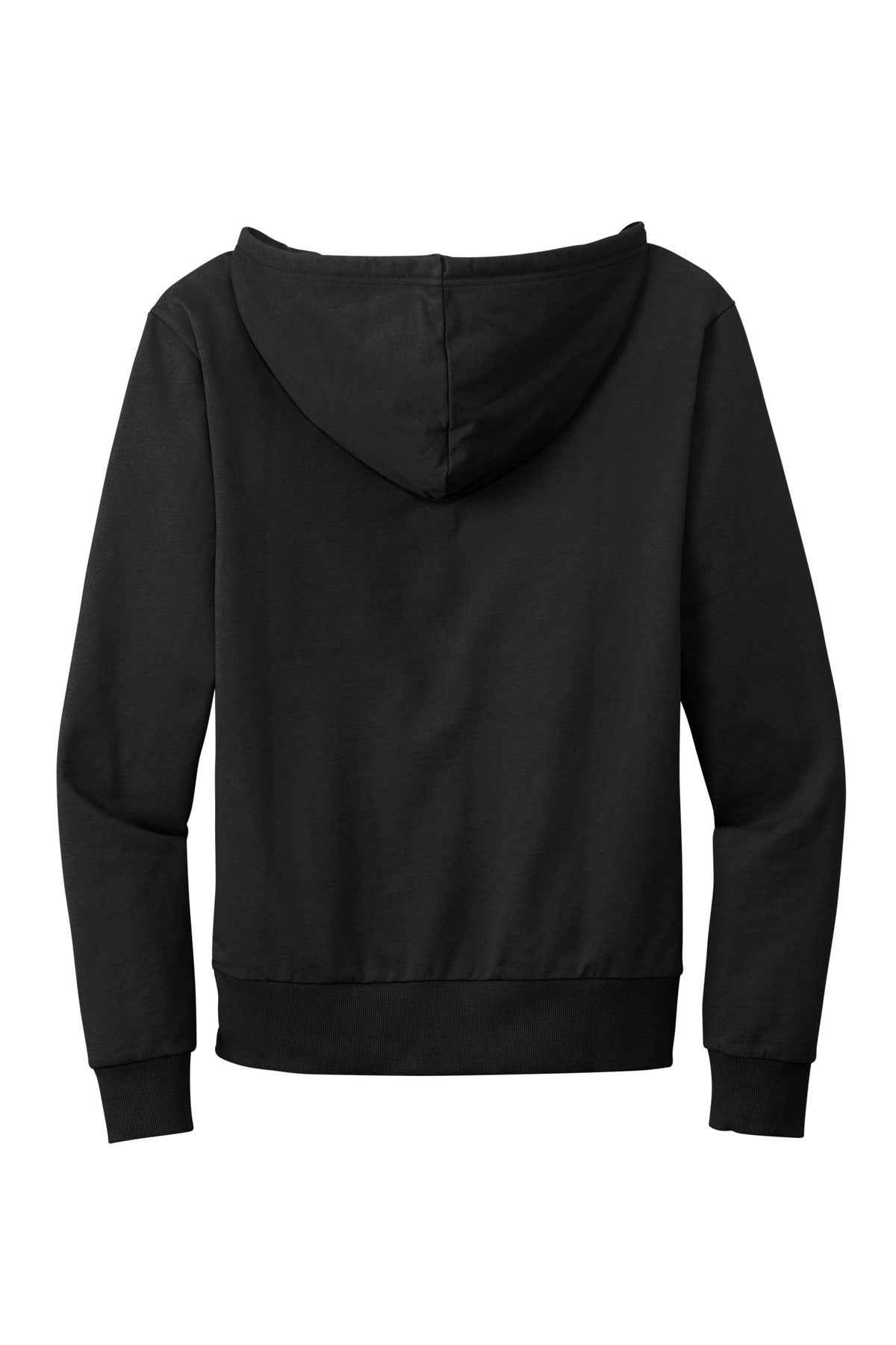 Allmade Unisex Organic French Terry Full-Zip Hoodie AL4002 Deep Black
