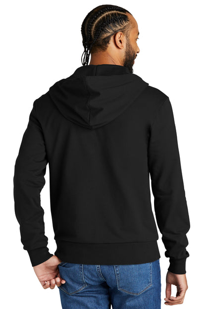 Allmade Unisex Organic French Terry Full-Zip Hoodie AL4002 Deep Black