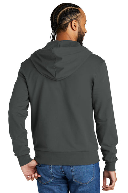 Allmade Unisex Organic French Terry Full-Zip Hoodie AL4002 Terrain Grey