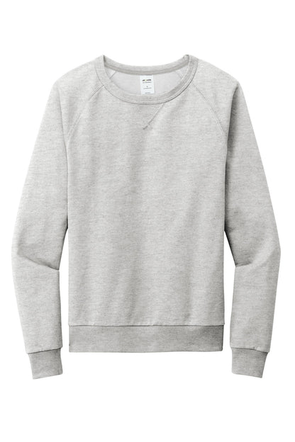 Allmade Unisex Organic French Terry Crewneck Sweatshirt AL4004 Granite Grey Heather