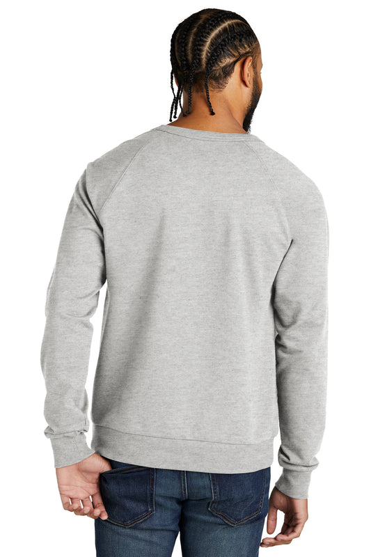 Allmade Unisex Organic French Terry Crewneck Sweatshirt AL4004 Granite Grey Heather