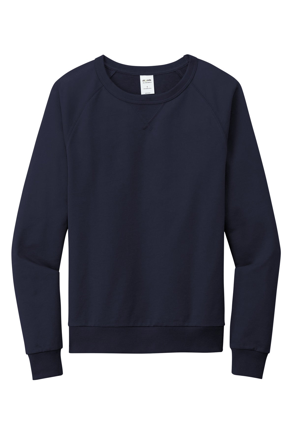 Allmade Unisex Organic French Terry Crewneck Sweatshirt AL4004 Night Sky Navy