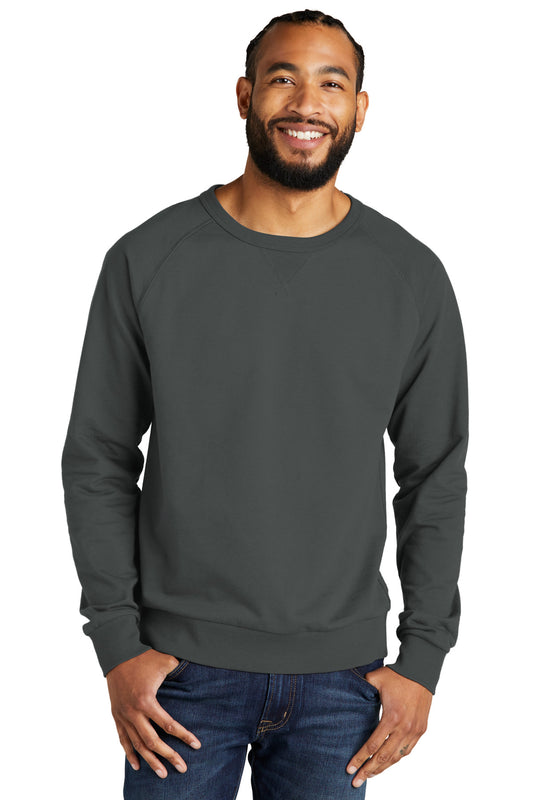 Allmade Unisex Organic French Terry Crewneck Sweatshirt AL4004 Terrain Grey